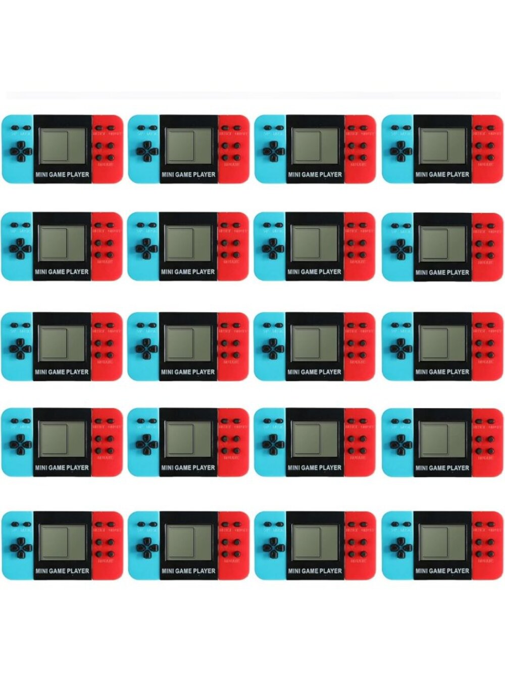 20 Video Game Party Favors for Kids - Keychain Goodie Bags, Birthday Supplies